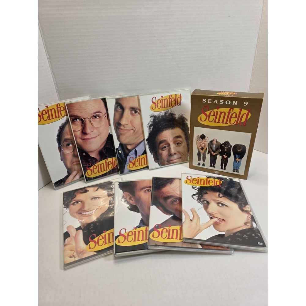 Seinfeld Seasons 1, 2, 3, & 9 DVD Lot Of 12 Partial & Entire Seasons